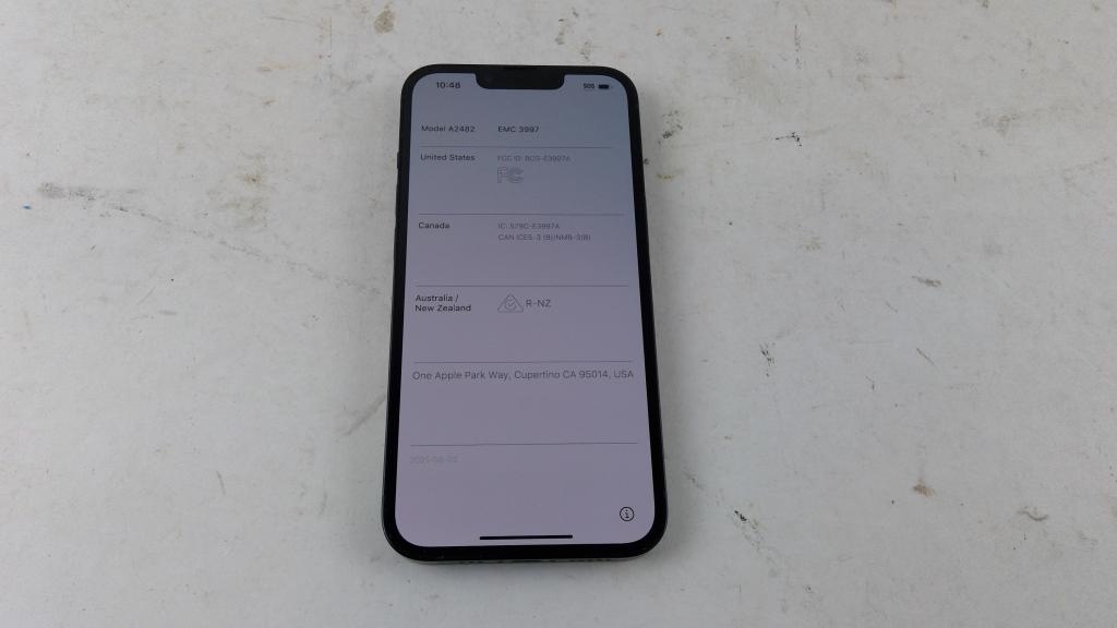 Apple IPhone 13, Activation Locked, Sold For Parts