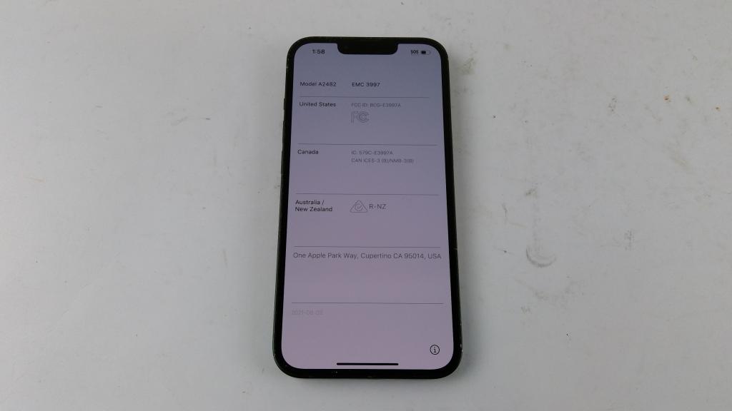 Apple IPhone 13, Activation Locked, Sold For Parts