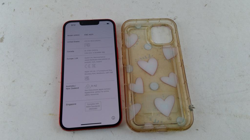 Apple IPhone 13, Activation Locked, Sold For Parts