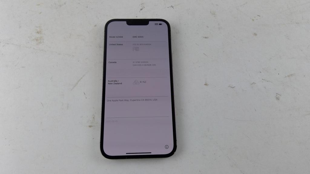 Apple IPhone 13, Activation Locked, Sold For Parts