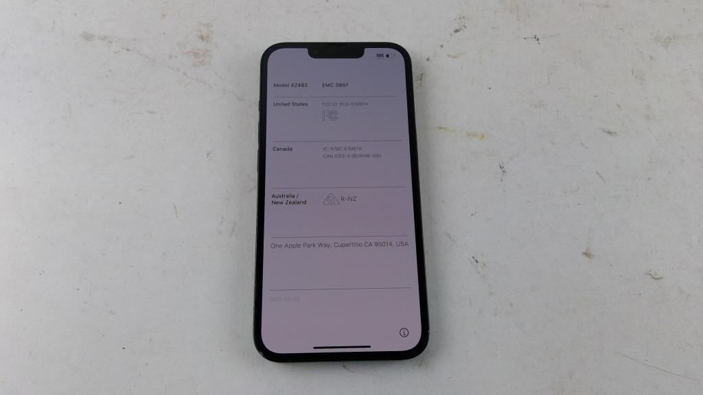Apple IPhone 13, Activation Locked, Sold For Parts