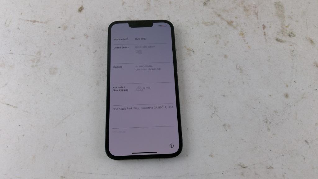 Apple IPhone 13, Activation Locked, Sold For Parts