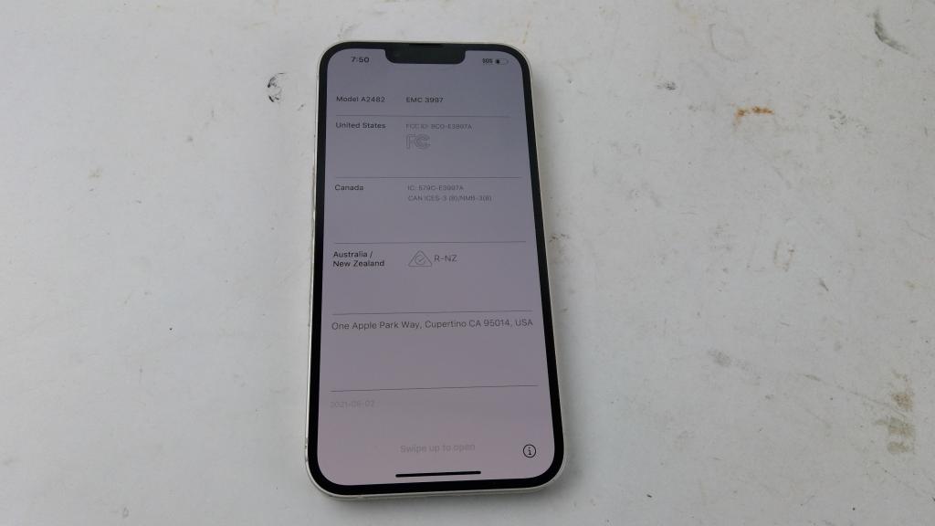 Apple IPhone 13, Activation Locked, Sold For Parts
