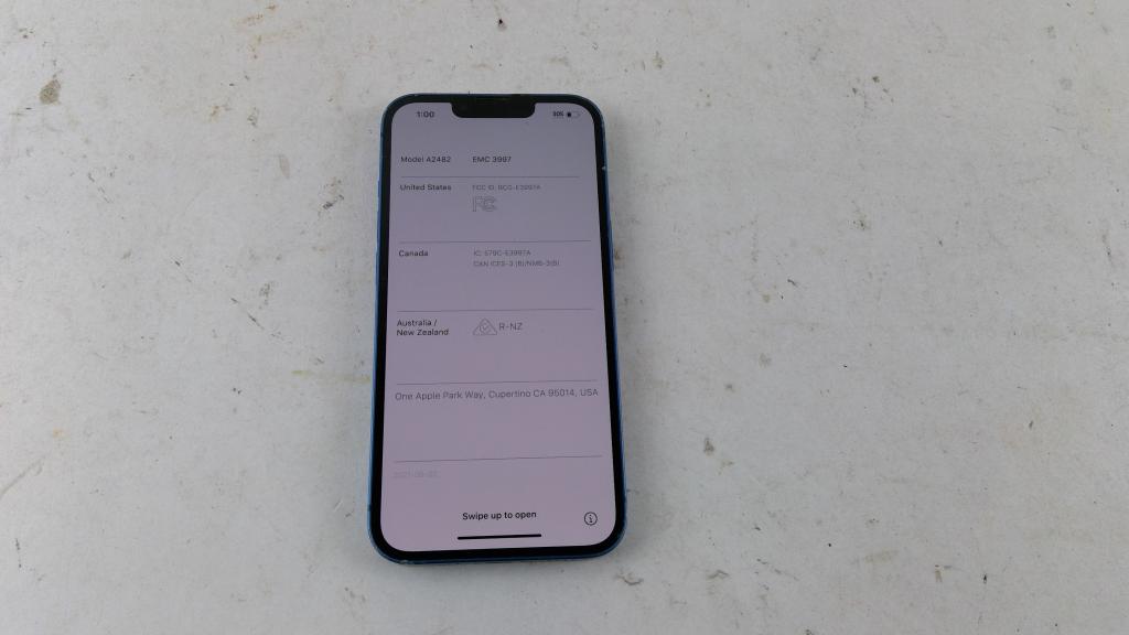 Apple IPhone 13, Activation Locked, Sold For Parts