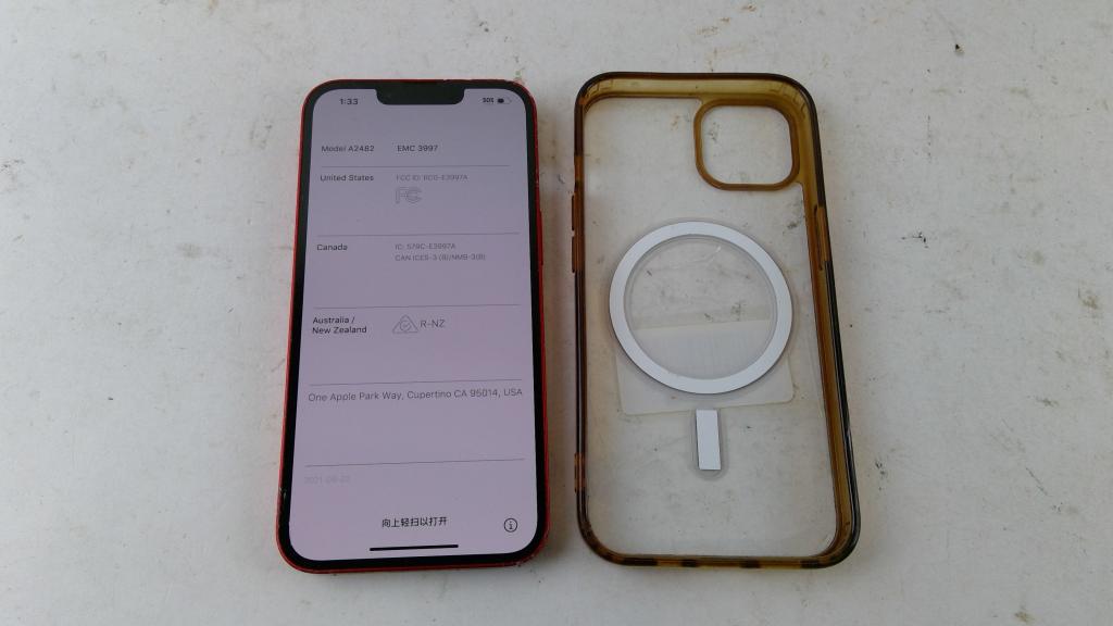 Apple IPhone 13, Activation Locked, Sold For Parts