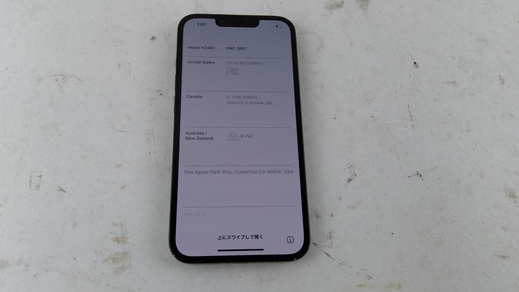 Apple IPhone 13, Activation Locked, Sold For Parts