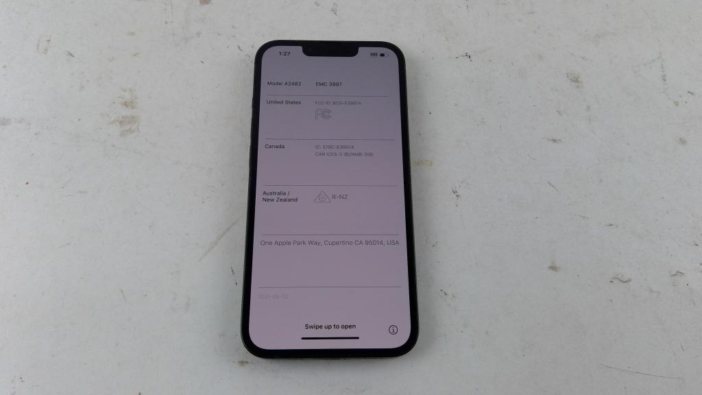 Apple IPhone 13, Activation Locked, Sold For Parts