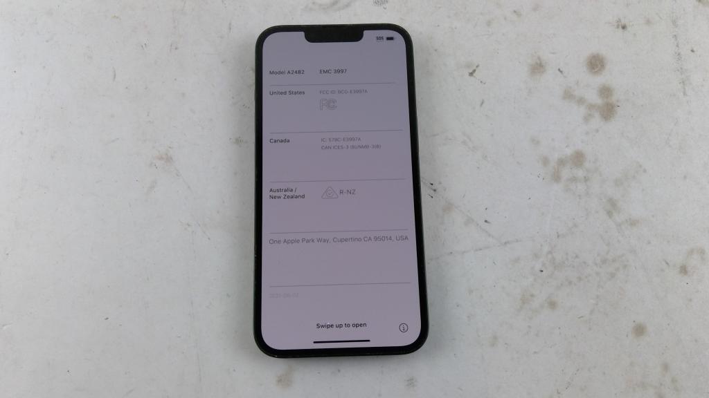 Apple IPhone 13 Activation Locked, Sold For Parts