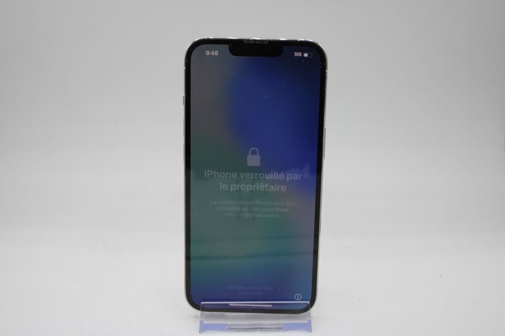 Apple IPhone 13 Pro, 128 GB, Unknown Carrier, Locked To Owner - SOLD FOR PARTS ONLY