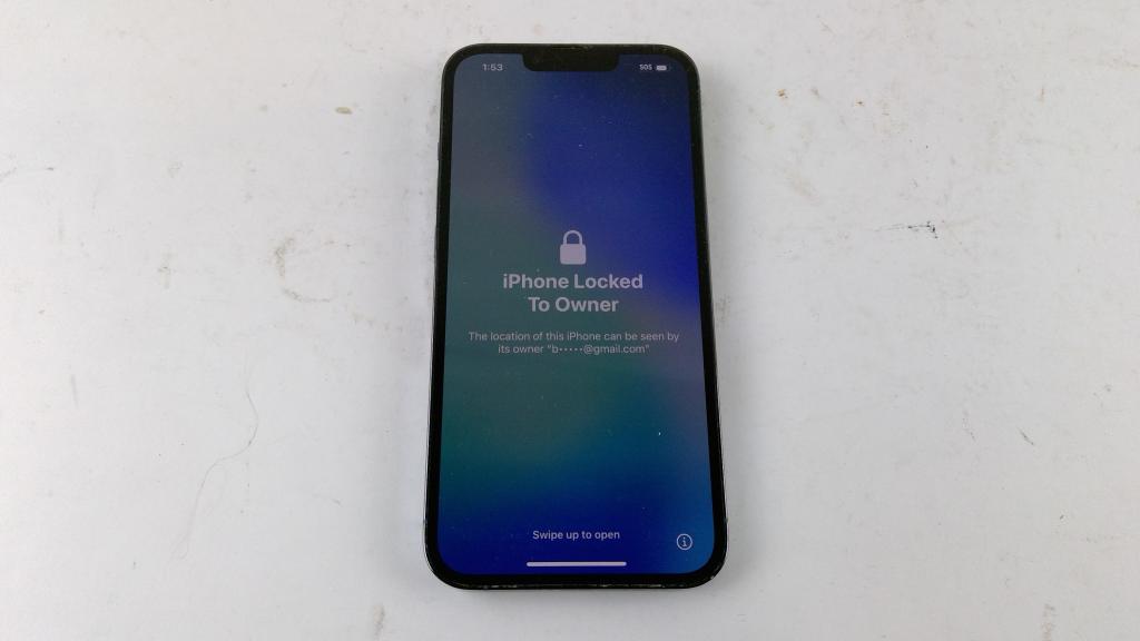 Apple IPhone 13 Pro, Activation Locked, Sold For Parts