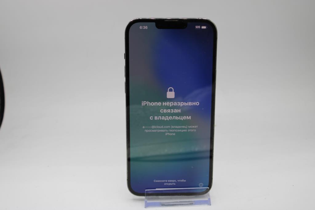Apple IPhone 13 Pro Max, 128 GB, Unknown Carrier, Locked To Owner - SOLD FOR PARTS ONLY
