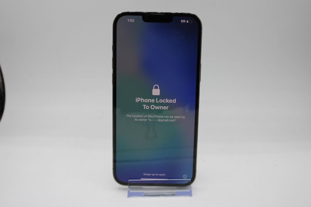Apple IPhone 13 Pro Max, 1TB, Unknown Carrier, Locked To Owner - SOLD FOR PARTS ONLY