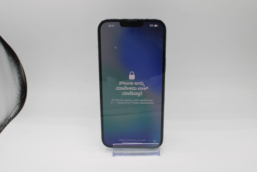 Apple IPhone 13 Pro Max, 256GB, Unknown Carrier, Locked To Owner - SOLD FOR PARTS ONLY