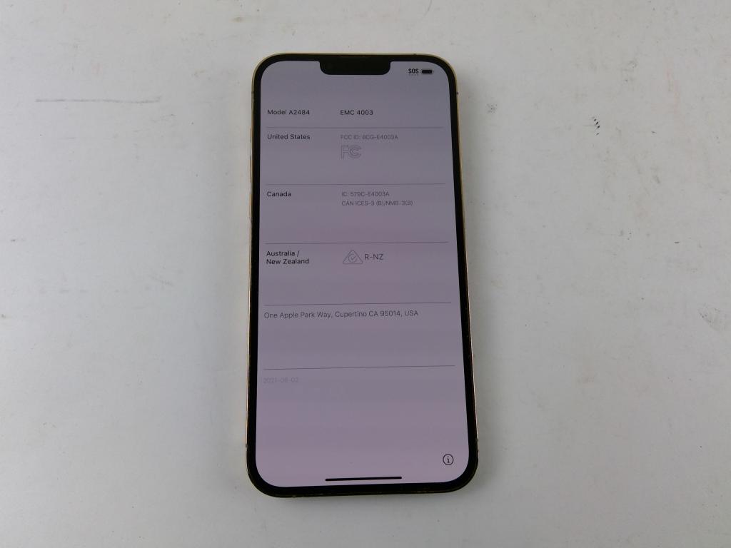 Apple IPhone 13 Pro Max Activation Locked, Sold For Parts
