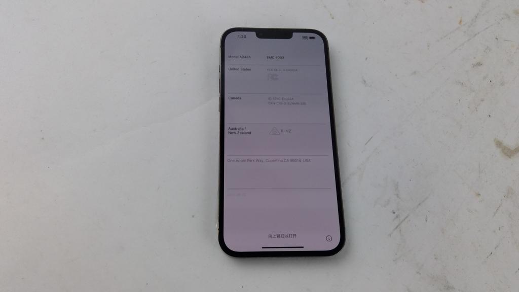 Apple IPhone 13 Pro Max Activation Locked, Sold For Parts