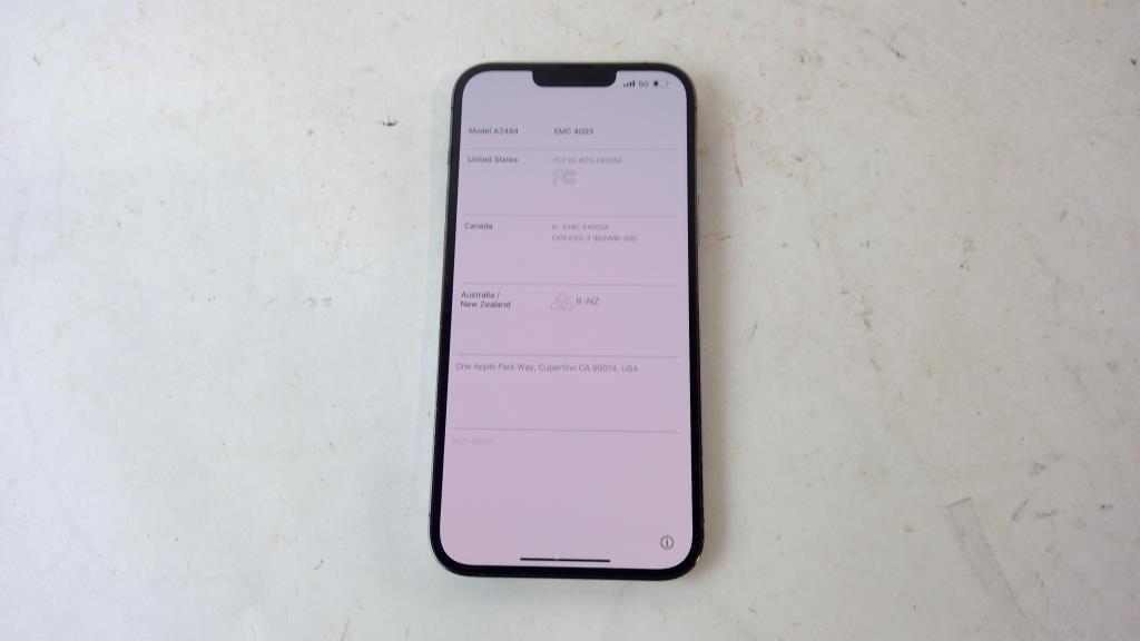 Apple IPhone 13 Pro Max Activation Locked, Sold For Parts