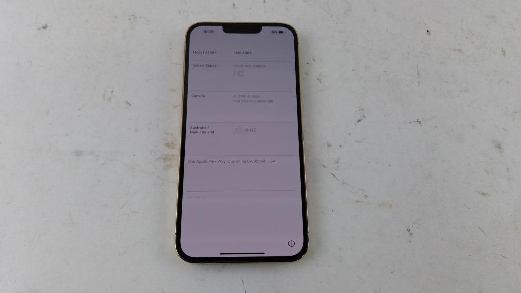 Apple IPhone 13 Pro Max, Activation Locked, Sold For Parts