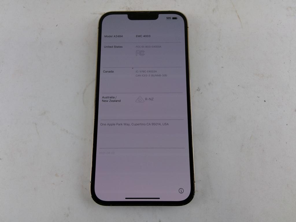 Apple IPhone 13 Pro Max Activation Locked, Sold For Parts