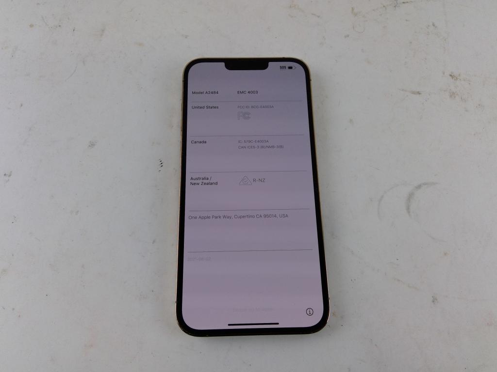 Apple IPhone 13 Pro Max Activation Locked, Sold For Parts