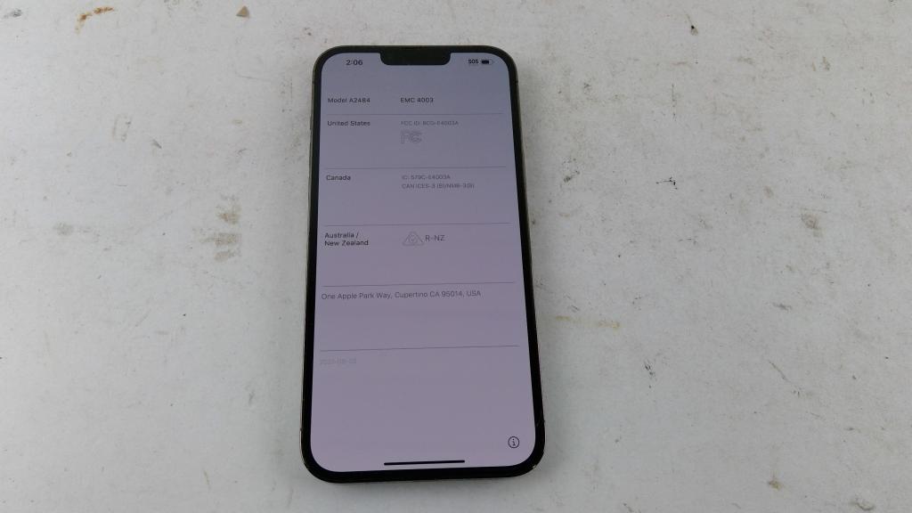 Apple IPhone 13 Pro Max, Activation Locked, Sold For Parts