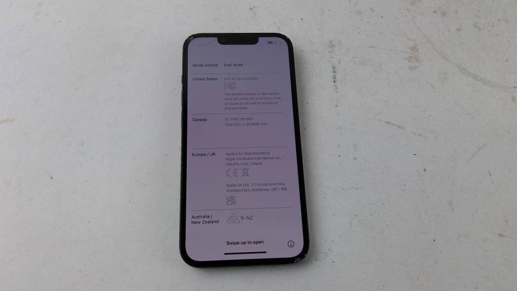 Apple IPhone 14, Activation Locked, Sold For Parts