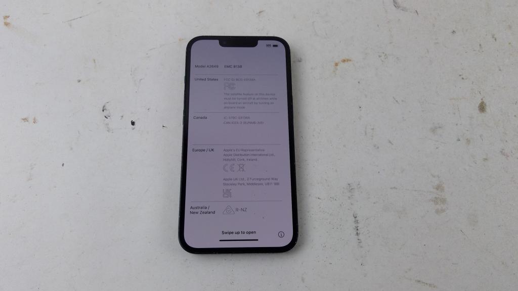 Apple IPhone 14, Activation Locked, Sold For Parts