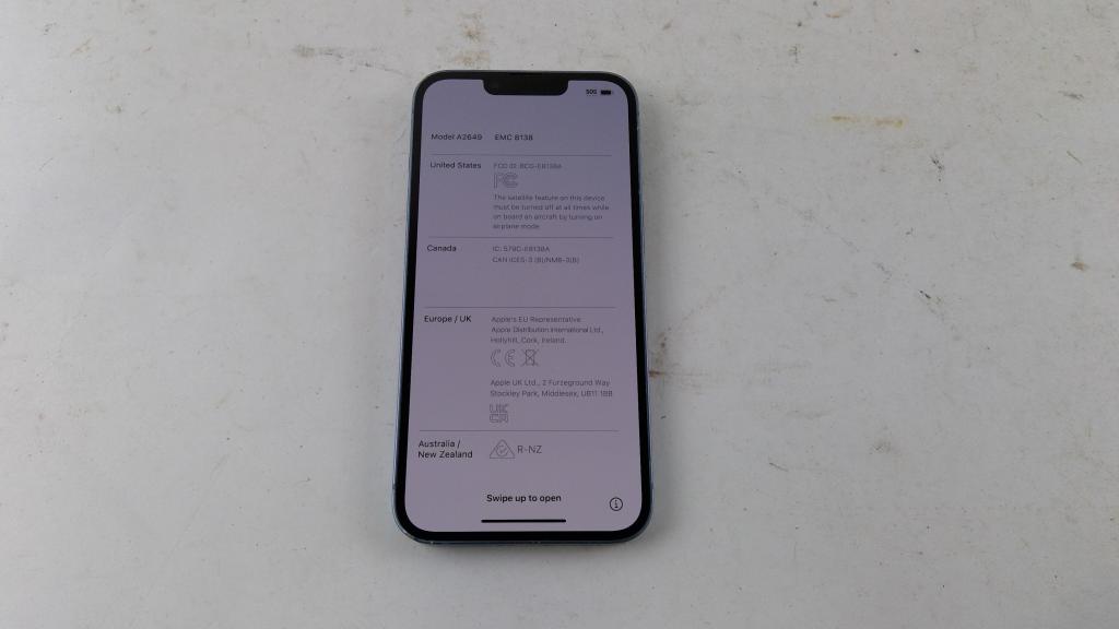 Apple IPhone 14, Activation Locked, Sold For Parts