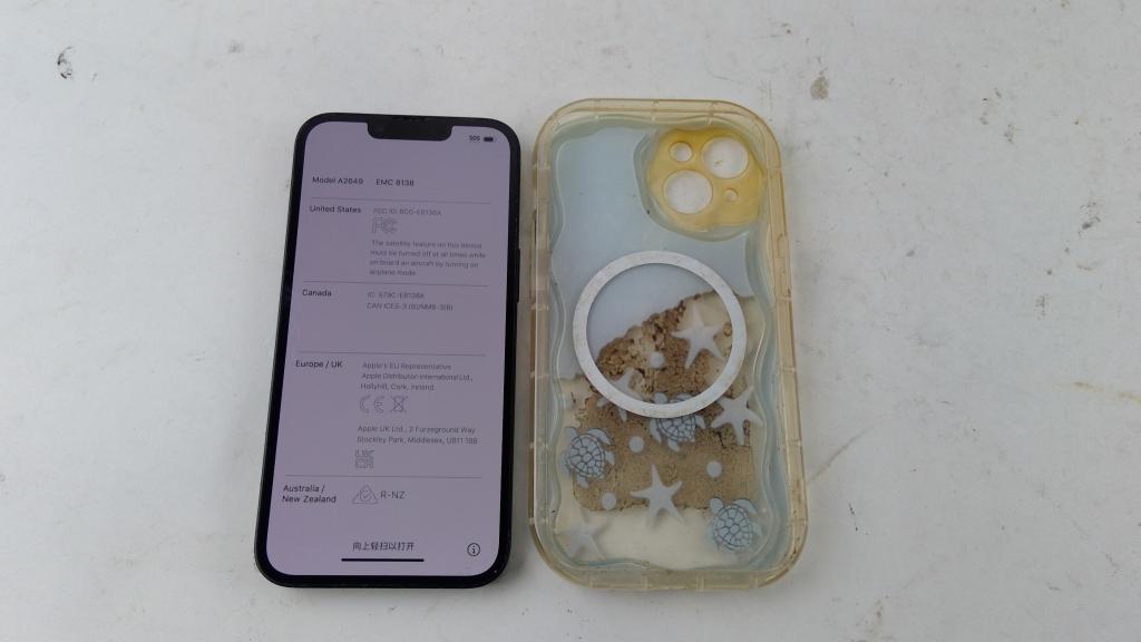 Apple IPhone 14, Activation Locked, Sold For Parts