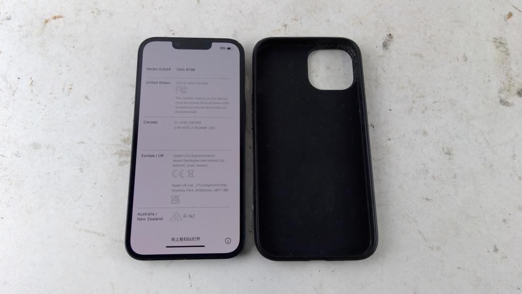 Apple IPhone 14, Activation Locked, Sold For Parts