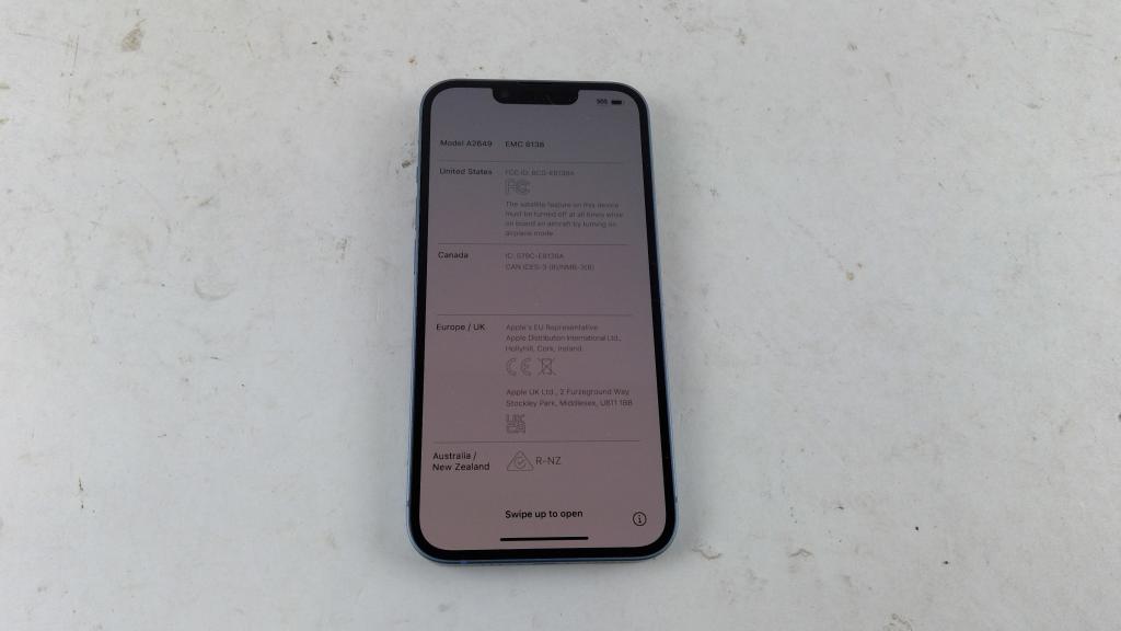 Apple IPhone 14, Activation Locked, Sold For Parts