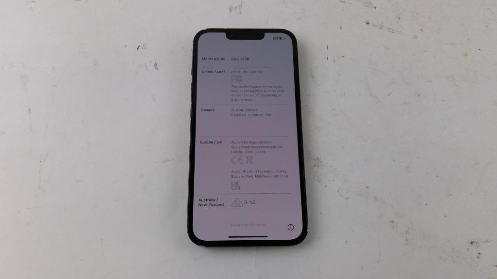 Apple IPhone 14, Activation Locked, Sold For Parts