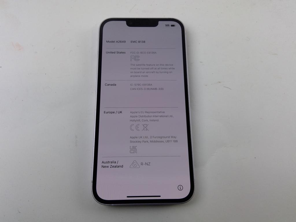 Apple IPhone 14 Activation Locked, Sold For Parts