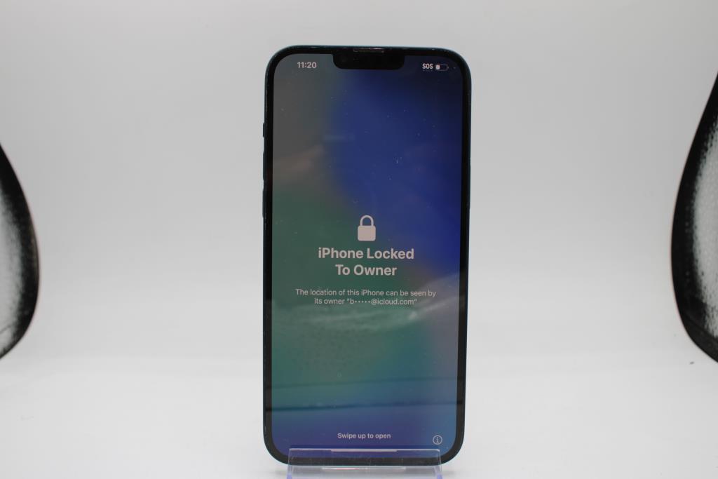 Apple IPhone 14 Plus, Midnight, 128 GB, Unknown Carrier, Locked To Owner - SOLD FOR PARTS ONLY