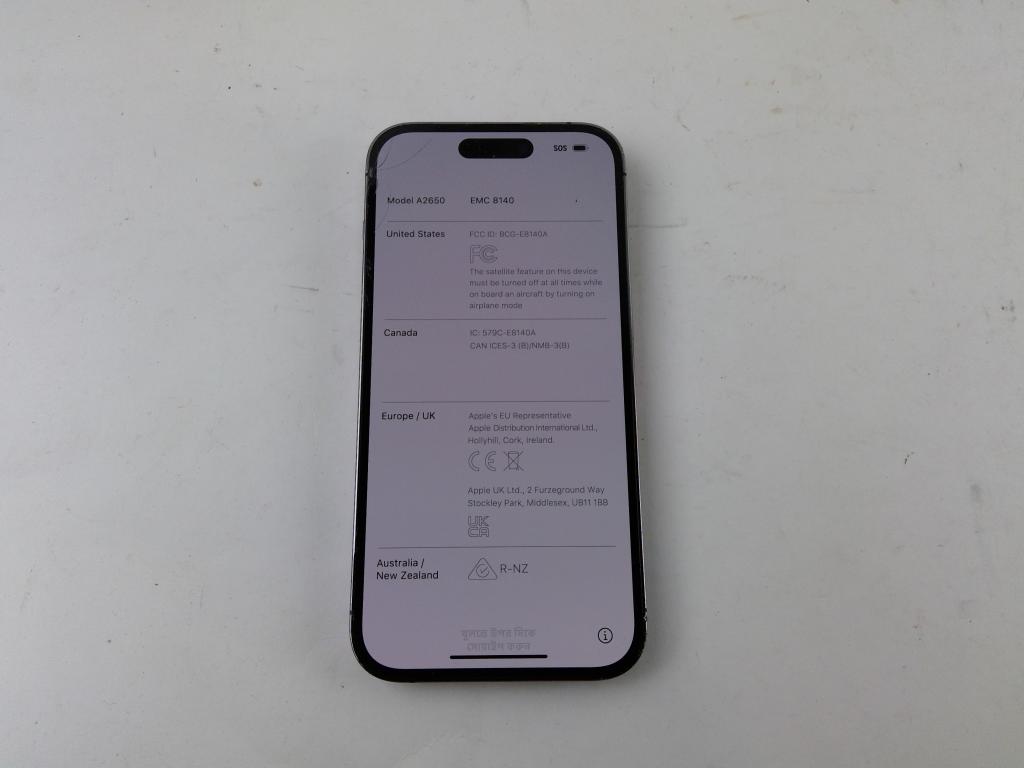 Apple IPhone 14 Pro Activation Locked, Sold For Parts