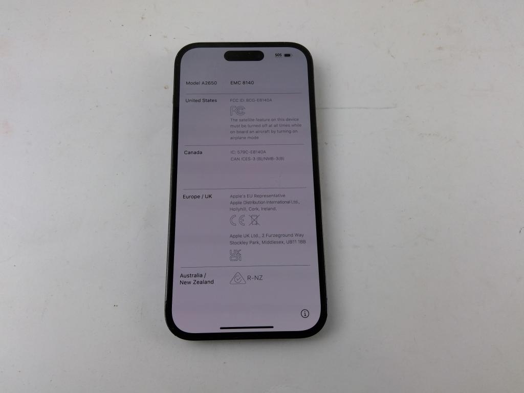 Apple IPhone 14 Pro Activation Locked, Sold For Parts