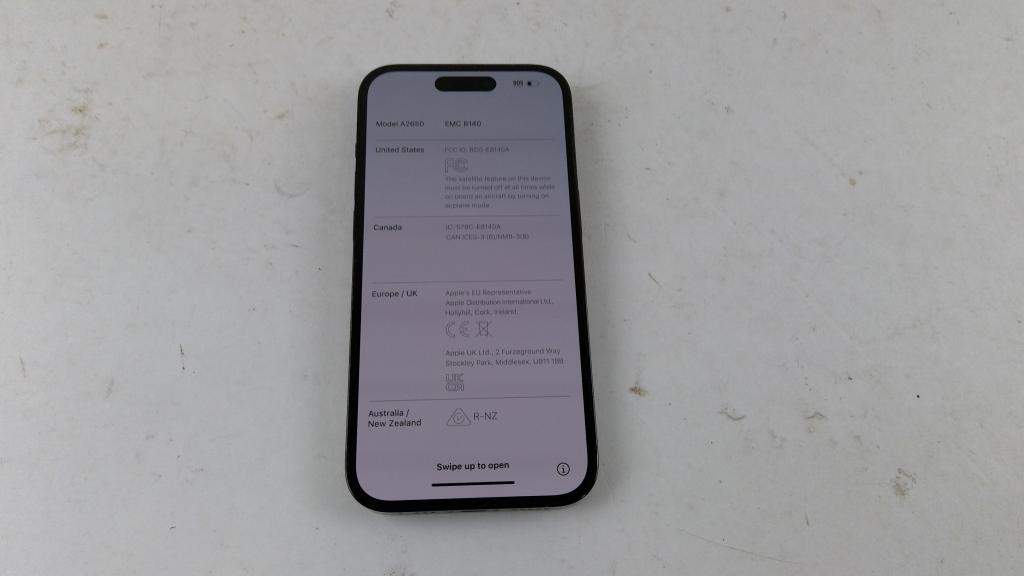 Apple IPhone 14 Pro, Activation Locked, Sold For Parts