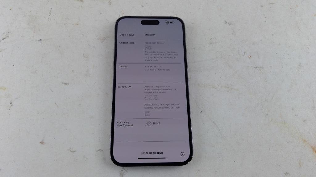 Apple IPhone 14 Pro Max, Activation Locked, Sold For Parts