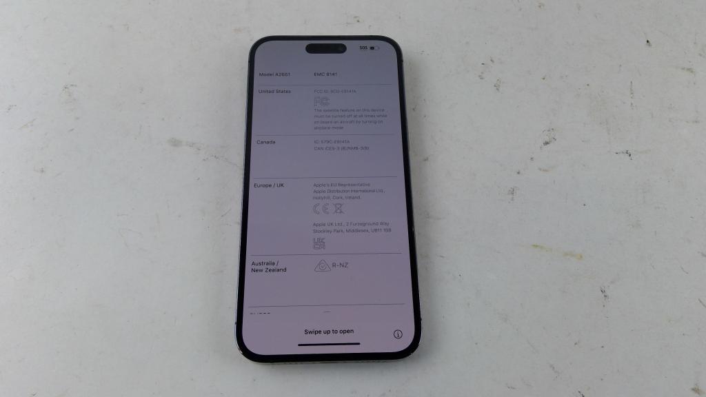 Apple IPhone 14 Pro Max, Activation Locked, Sold For Parts