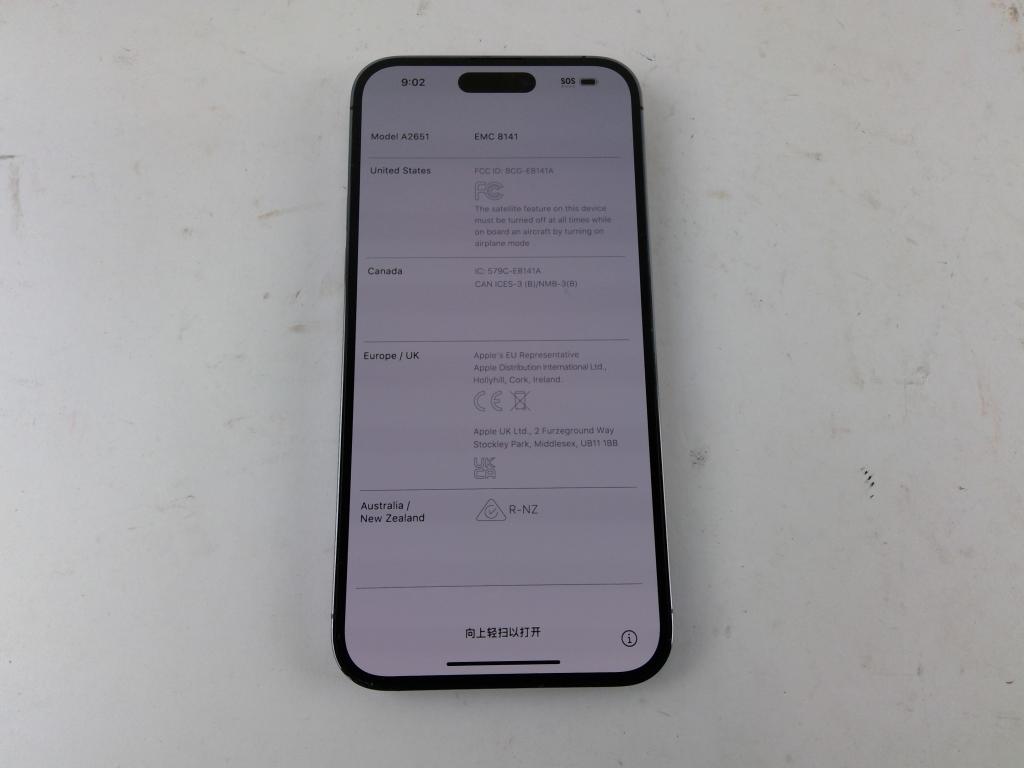 Apple IPhone 14 Pro Max Activation Locked, Sold For Parts