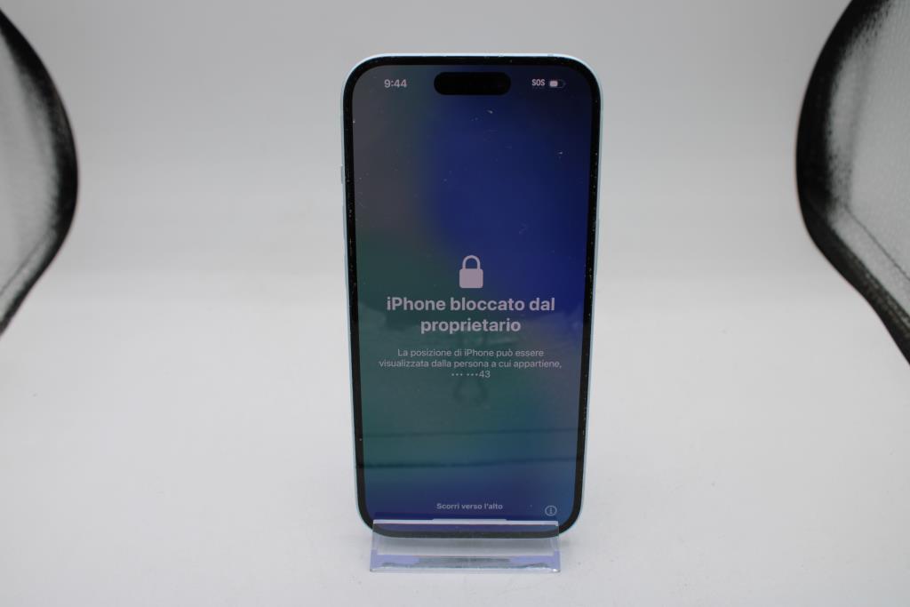 Apple IPhone 15 , 126 GB, Unknown Carrier, Locked To Owner - SOLD FOR PARTS ONLY