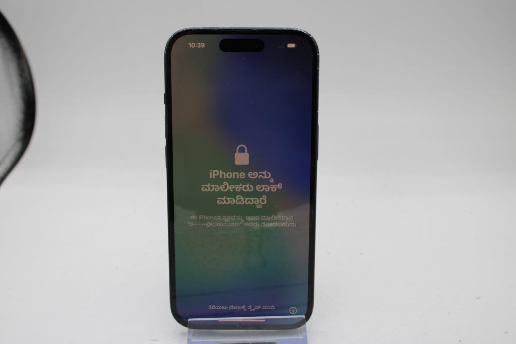Apple IPhone 15, 128 GB, Unknown Carrier, Locked To Owner - SOLD FOR PARTS ONLY