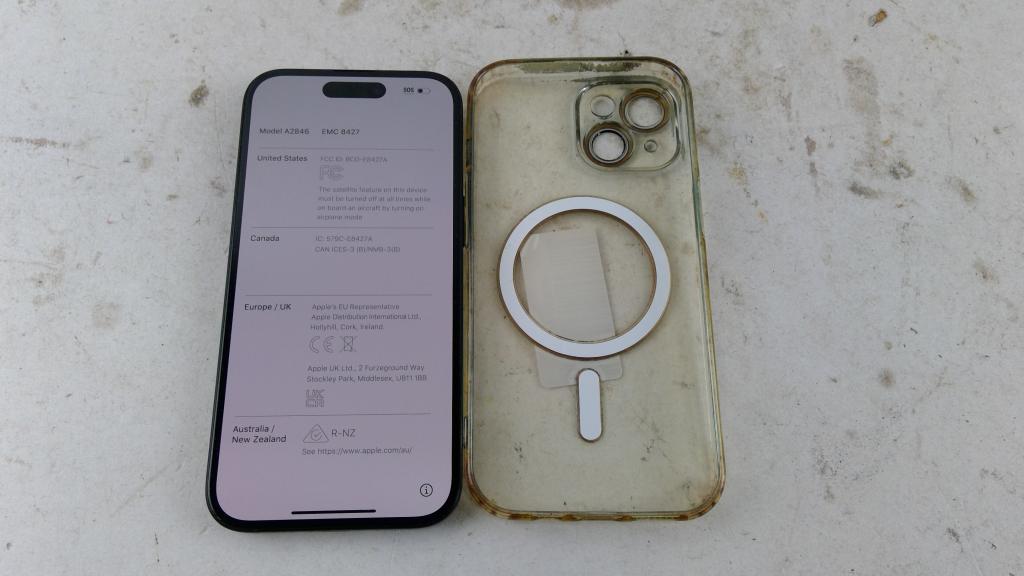 Apple IPhone 15, Activation Locked, Sold For Parts