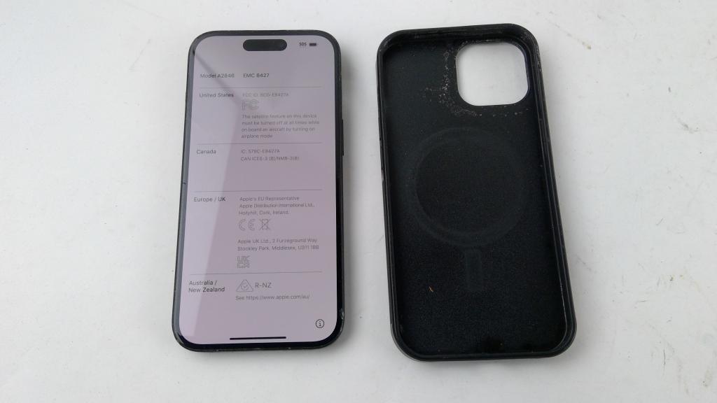 Apple IPhone 15 Activation Locked, Sold For Parts