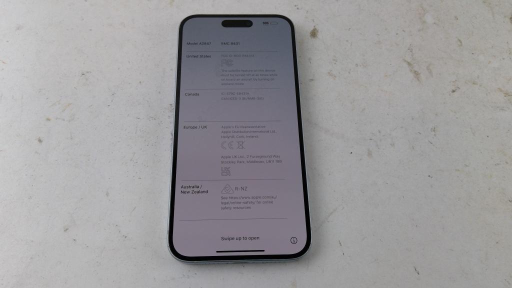 Apple IPhone 15 Plus, Activation Locked, Sold For Parts