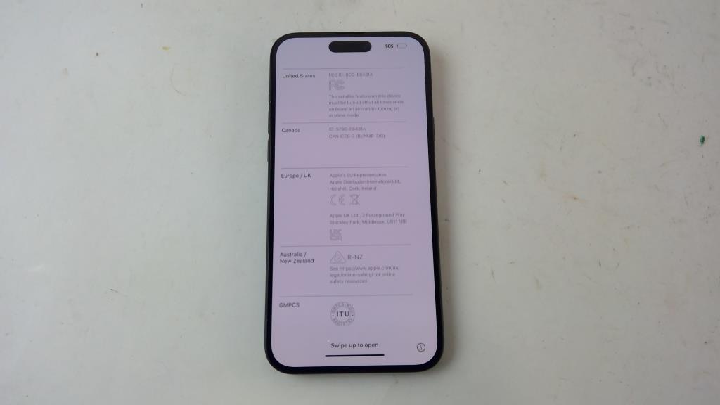 Apple IPhone 15 Plus Activation Locked, Sold For Parts