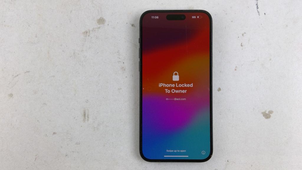 Apple IPhone 15 Plus, Activation Locked, Sold For Parts