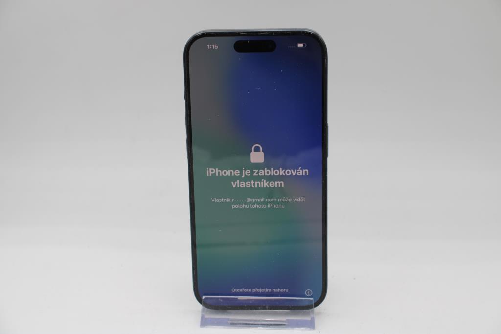 Apple IPhone 15 Pro, 256GB, Unknown Carrier, Locked To Owner - SOLD FOR PARTS ONLY