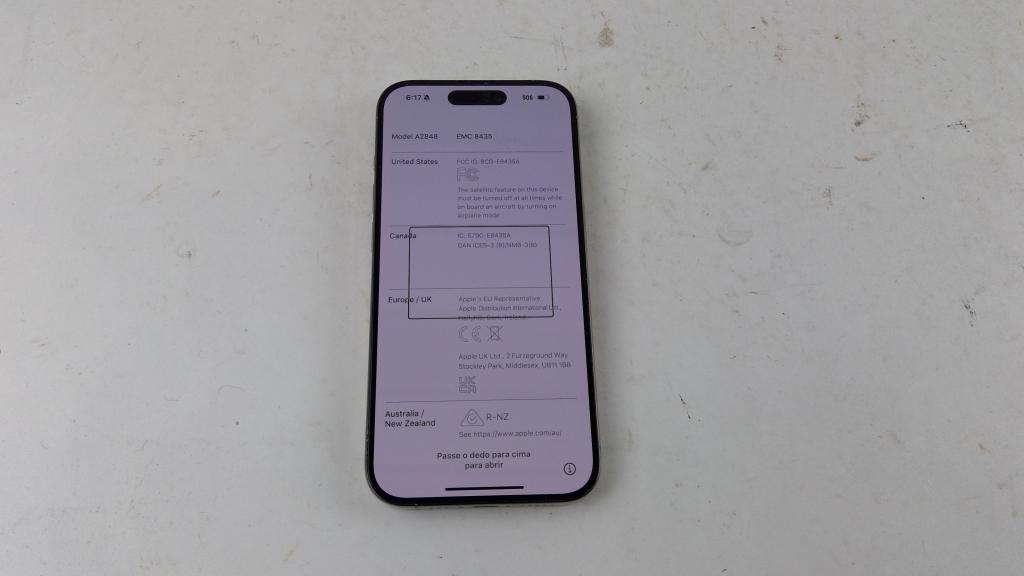 Apple IPhone 15 Pro, Activation Locked, Sold For Parts