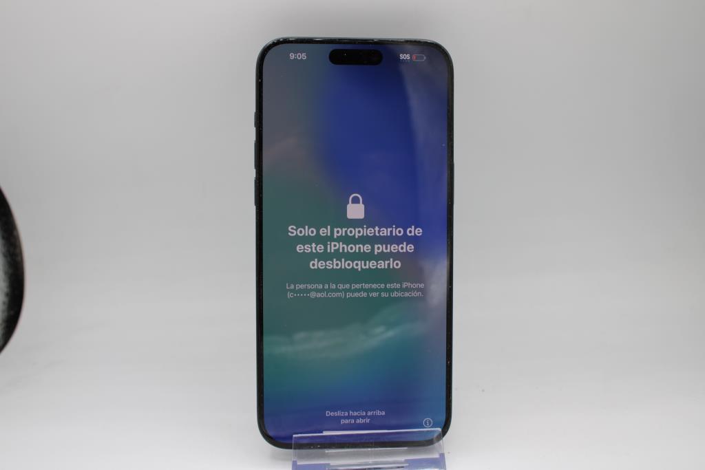 Apple IPhone 15 Pro Max, 256 GB, Unknown Carrier, Locked To Owner - SOLD FOR PARTS ONLY