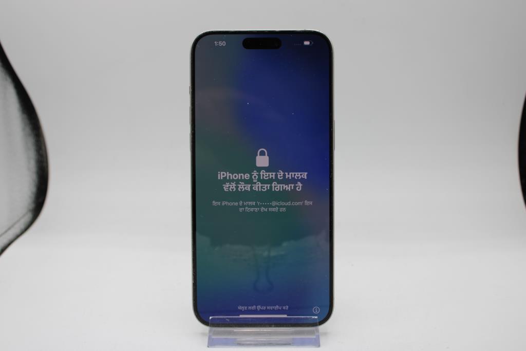 Apple IPhone 15 Pro Max , 256GB, Unknown Carrier, Locked To Owner - SOLD FOR PARTS ONLY